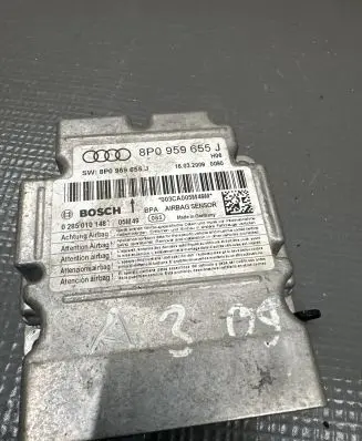 Audi A3 S3 8P Airbag control unit/module 8P0959655J 003CA005M49M