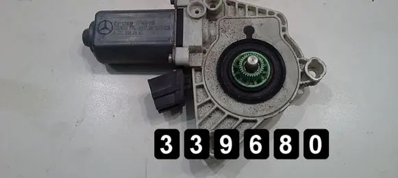 Front door window regulator with motor