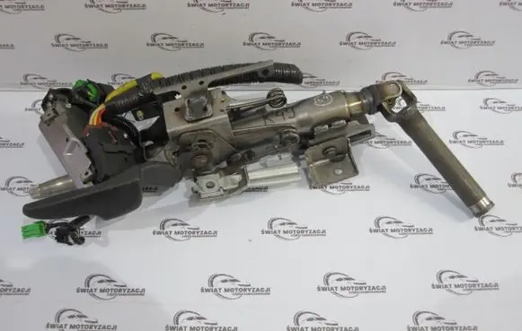 Steering wheel axle set