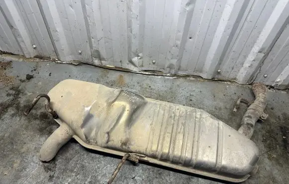 Opel Vectra C Rear muffler/silencer tail pipe 