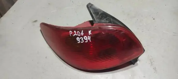 Peugeot 206 Rear/tail lights