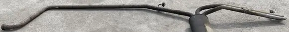 Renault Trafic II (X83) Rear muffler/silencer tail pipe 