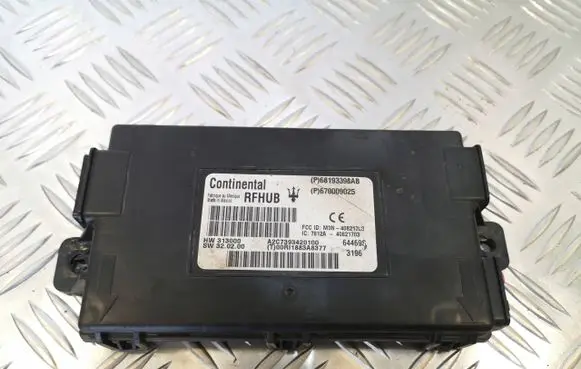 Maserati Quattroporte Comfort/convenience module 670009025