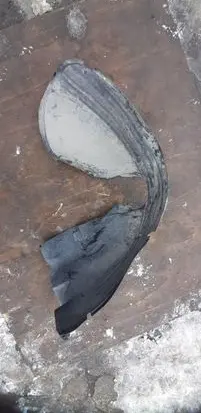 Citroen C4 Cactus Front wheel arch liner splash guards 9805615480