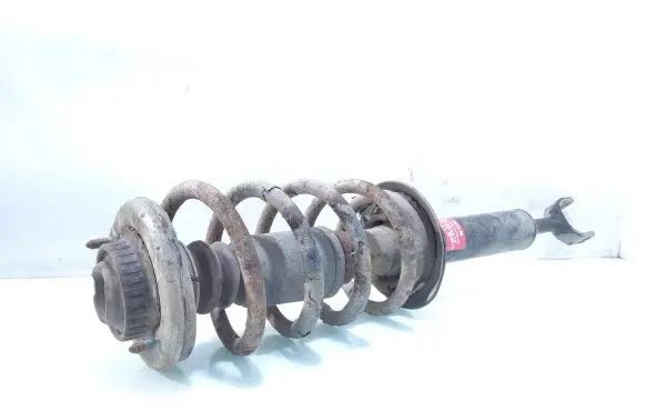 Front shock absorber with coil spring
