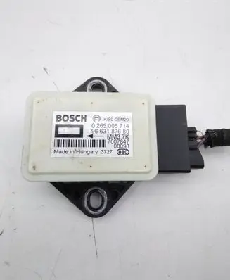 Citroen C5 ESP acceleration yaw rate sensor 0265005714 9663187680