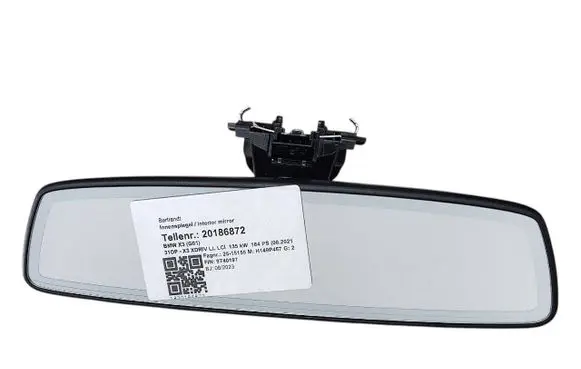 BMW X3 G01 Rear view mirror (interior) 9438988 51169438988 E11048369