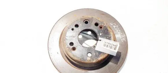 Honda FR-V Rear brake disc neventiliuojamas