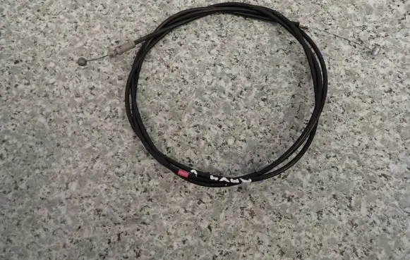 Engine bonnet/hood lock release cable