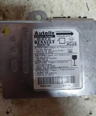 Renault Scenic II - Grand scenic II Airbag control unit/module 603989700 8200481136