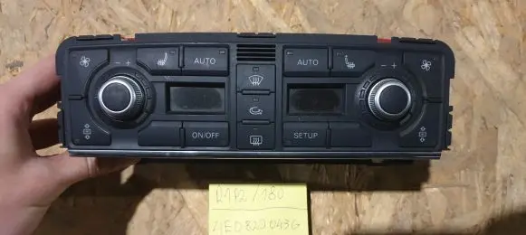 Audi A8 S8 D3 4E Climate control unit 4E0820043G