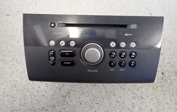 Suzuki Swift I Radio/CD/DVD/GPS head unit 3910162J20