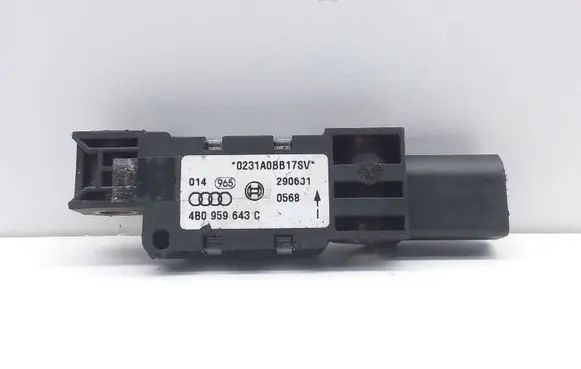 Audi A6 S6 C5 4B Airbag deployment crash/impact sensor 4B0959643C 290601