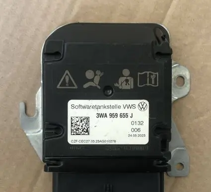 Volkswagen PASSAT B9 Airbag control unit/module 3WA959655J
