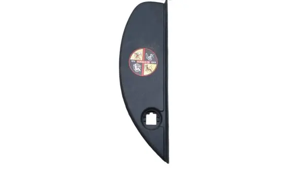 Dashboard side end trim
