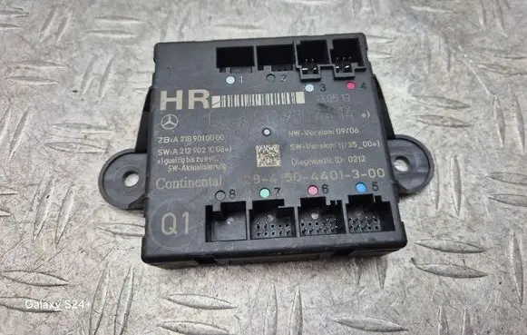 Mercedes-Benz E W212 Door control unit/module A2129004414