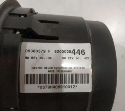 Renault Espace - Grand espace IV Climate control unit 09380379F 8200028446