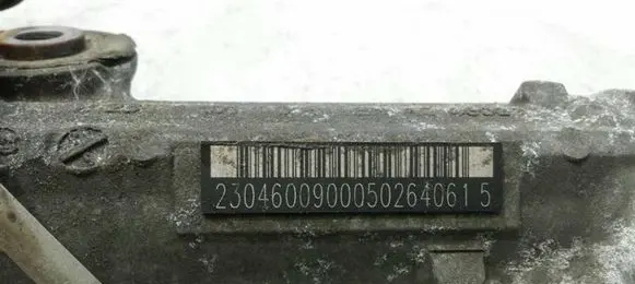 Mercedes-Benz SL R230 Steering rack A2304600900