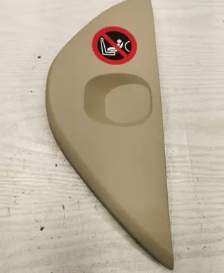 Dashboard side end trim