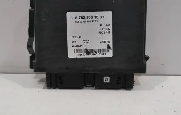 Mercedes-Benz Sprinter W907 W910 Other control units/modules A7859001300 28650165 A0009018003