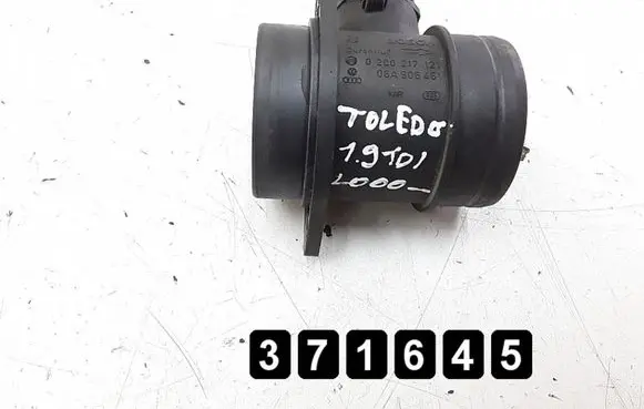 Seat Toledo II (1M) Mass air flow meter 0280217121
