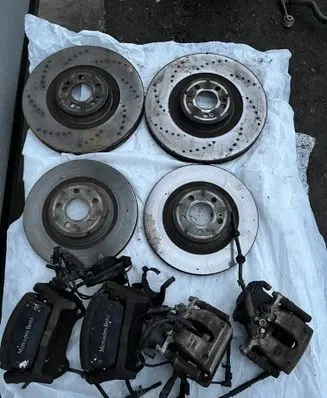 Mercedes-Benz GLE W167 Brake discs and calipers set 