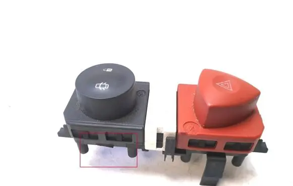 Renault Scenic II - Grand scenic II Hazard light switch 8804000188040002
