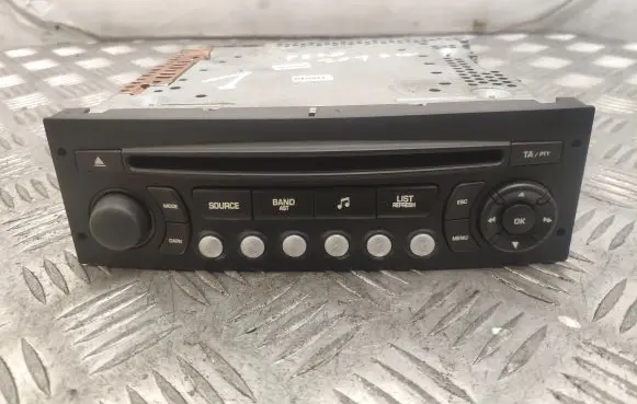 Peugeot 207 Radio/CD/DVD/GPS head unit 96643697XT