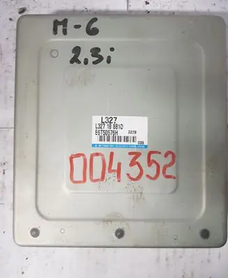 Mazda 6 Engine control unit/module L32718881D E6T50676H