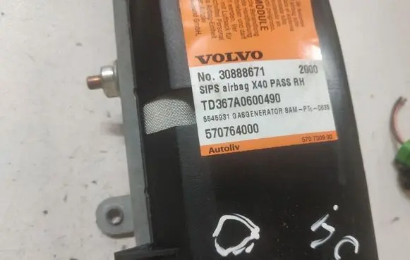 Volvo S40, V40 Seat airbag 570764000 30888671 TD367A0600490