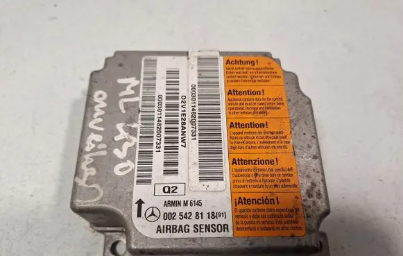 Mercedes-Benz ML W163 Airbag control unit/module 0025428118