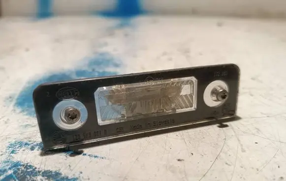 Number plate light