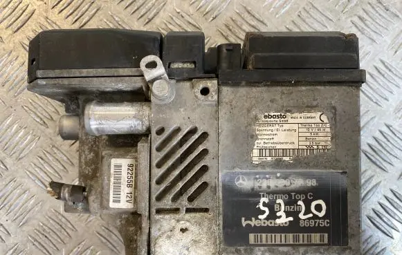 Mercedes-Benz S W220 Auxiliary pre-heater (Webasto) 2205002898 86975C