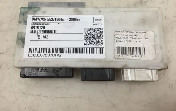 BMW X5 E53 Comfort/convenience module 6915120