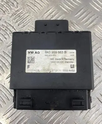 Audi A7 S7 4G Voltage converter/converter module 8K0959663B 8K0959663 111004109