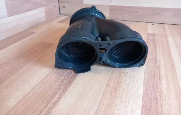 Jaguar XF X250 Air intake duct part 4R839D613AC
