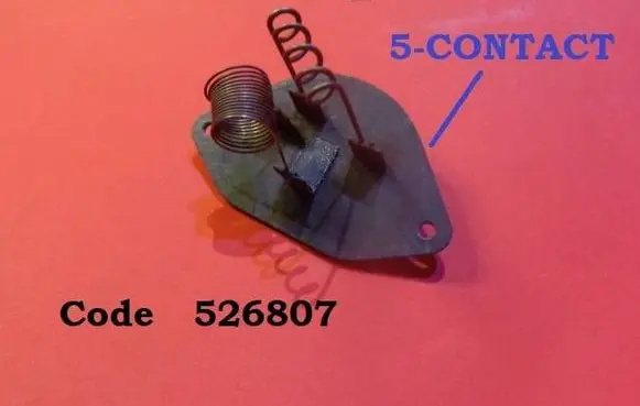 Volvo 740 Heater blower motor/fan resistor 526807