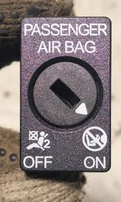 Skoda Octavia Mk3 (5E) Passenger airbag on/off switch 5C5919237