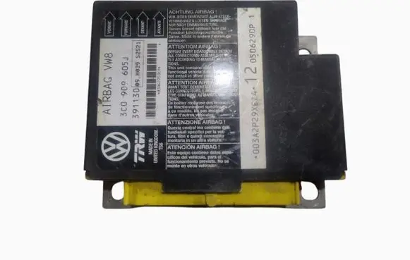 Volkswagen PASSAT B6 Airbag control unit/module 3C0909605J