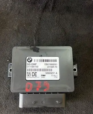 BMW 5 F10 F11 Hand brake control module 6799083 23122010 0111581750
