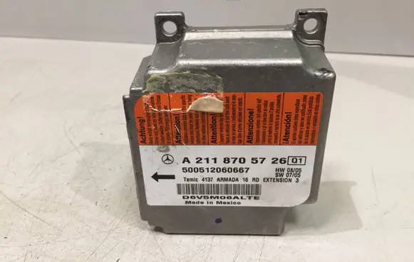 Mercedes-Benz CLS C219 Airbag control unit/module A2118705726 500512060667