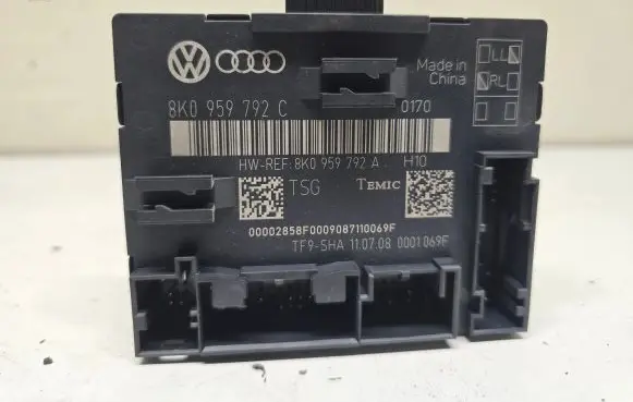 Audi A4 S4 B8 8K Door control unit/module 8K0959792C 8K0959792A