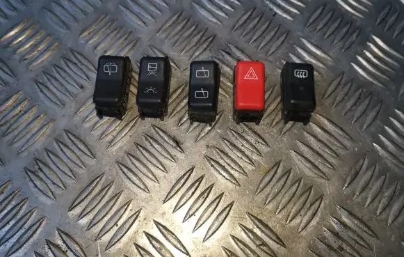 Mercedes-Benz E W124 A set of switches 1248210251 1248210151 1248210051