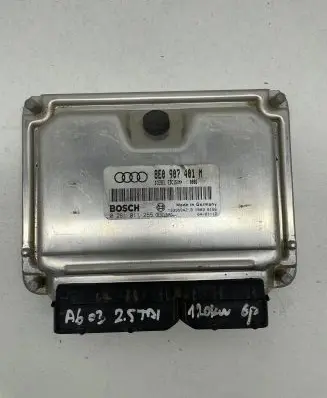 Audi A6 S6 C5 4B Engine control unit/module 8E0907401M 1039S04219 0281011255