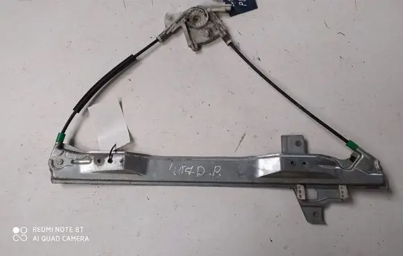 Peugeot 407 Front window lifting mechanism without motor 9644893480