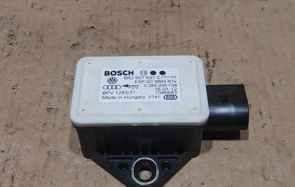 ESP acceleration yaw rate sensor