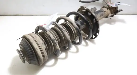 Front shock absorber with coil spring
