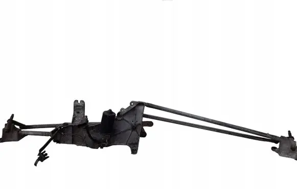 Front wiper linkage and motor