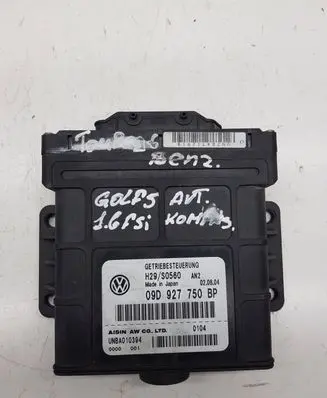 Volkswagen Golf V Gearbox control unit/module 09D927750BP UNBA010394 H29S0560