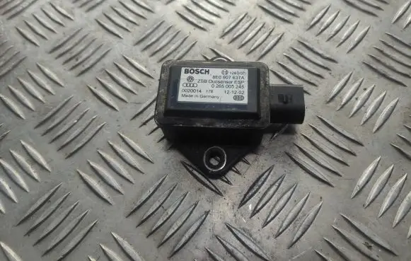 Audi A4 S4 B6 8E 8H ESP acceleration yaw rate sensor 8E0907637A 0020014 0265005245